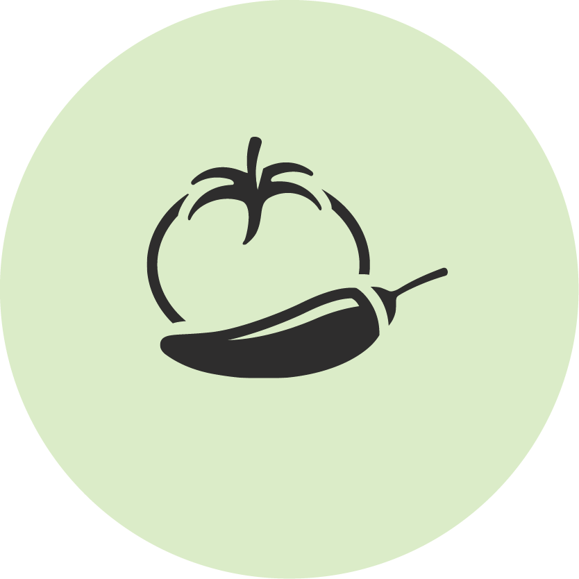 pepper and tomato icon